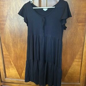 Black Tshirt dress size large